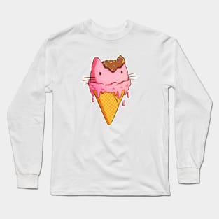 Icecream Shoelace Long Sleeve T-Shirt